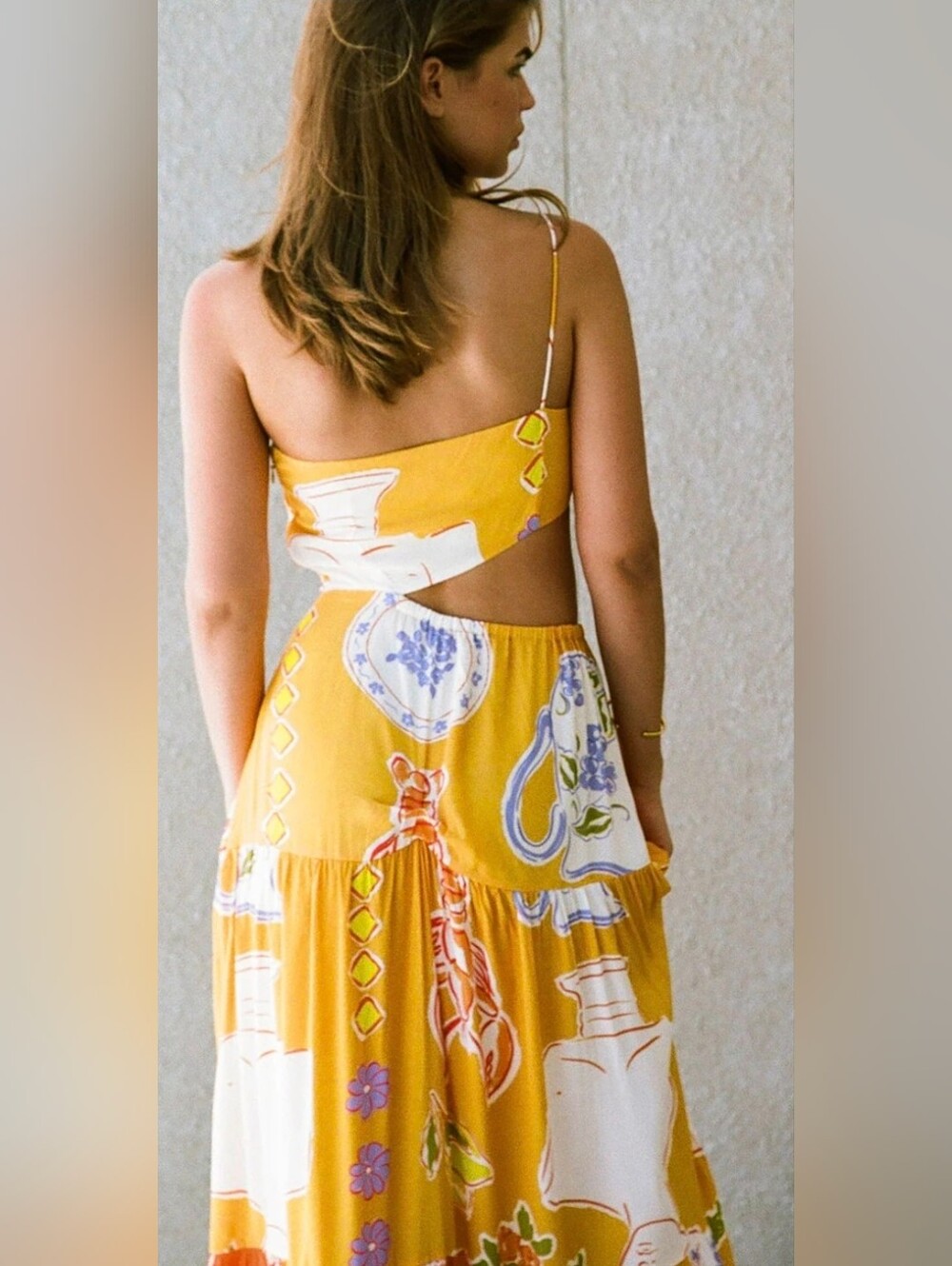 NWT Sabo Aliza Dress - Ciao Yellow, Small - Picture 3 of 16